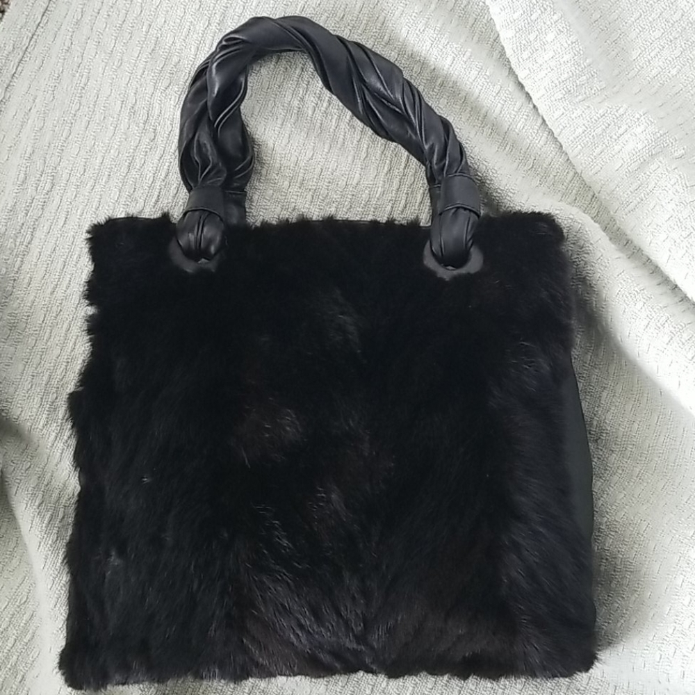 Mink purse paolo masi